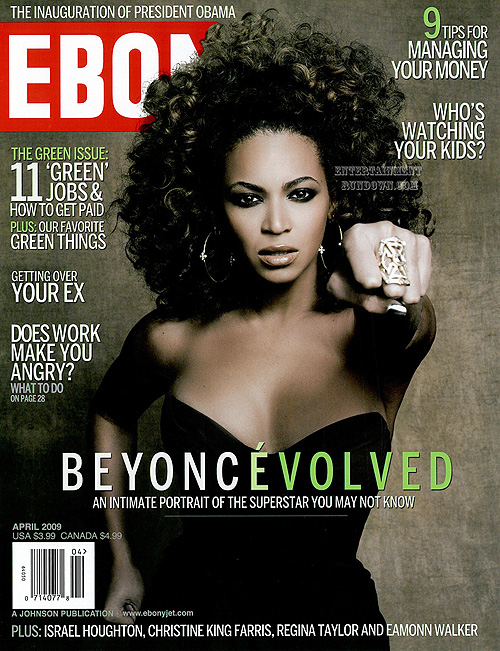 Beyonce Ebony Cover