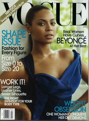 Beyonce Vogue Magazine Cover